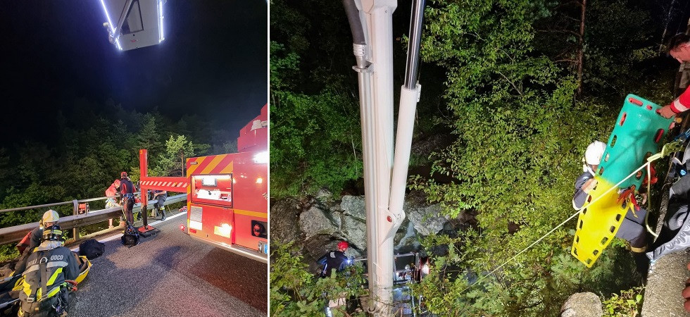 Nonostante il maltempo e l’allerta tre giovani scelgono di fare canyoning in notturna